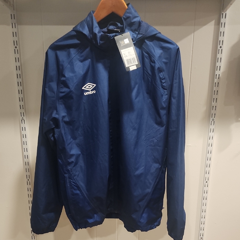 Umbro Men's Navy Windbreaker